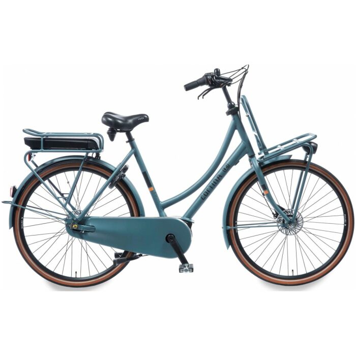 Cortina E-U4 Transport Incl 500Wh. Mouse Grey Matt Dames 2024