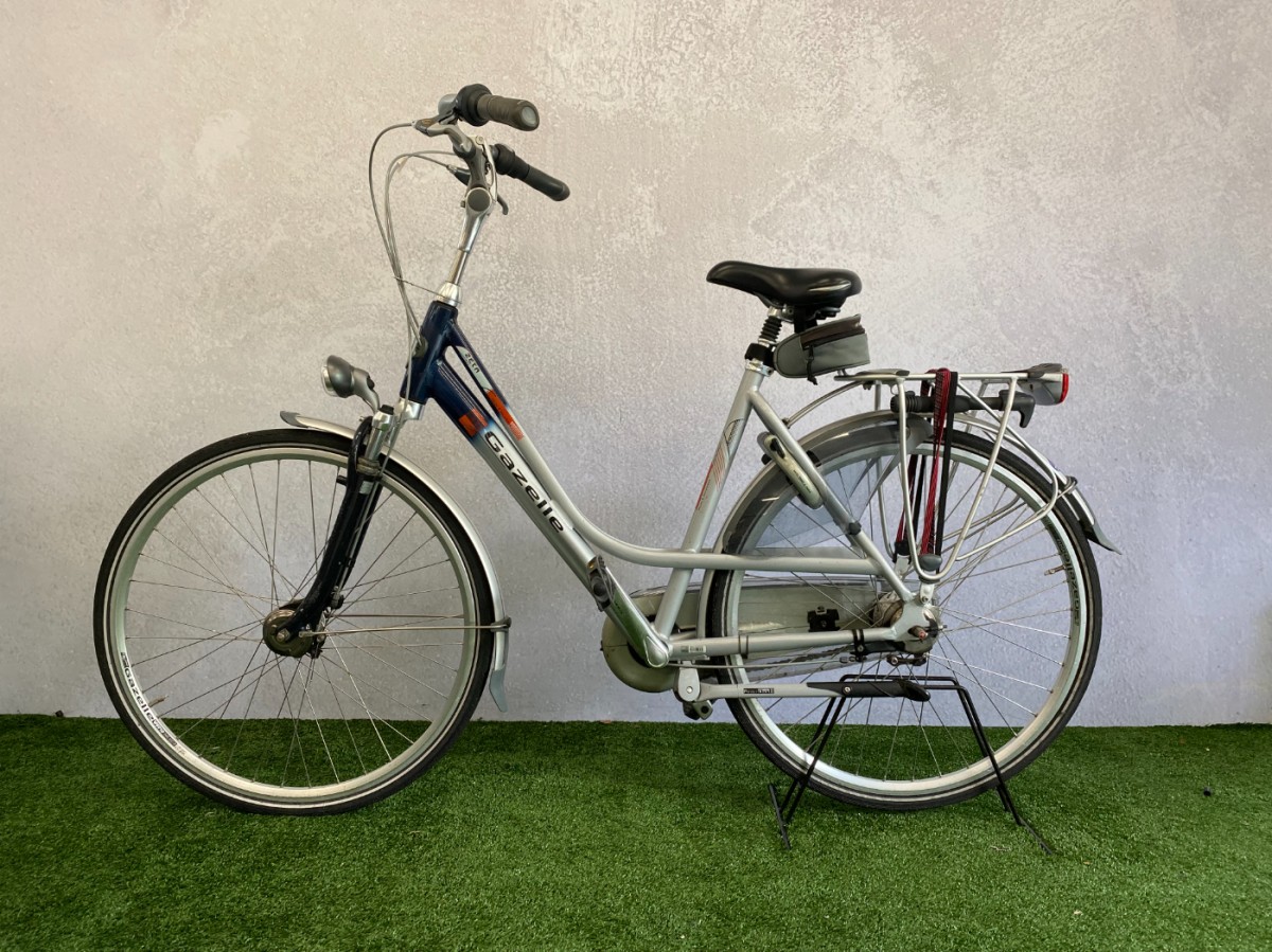 Gazelle Zeta Blauw Dames | Jansen 2wielers