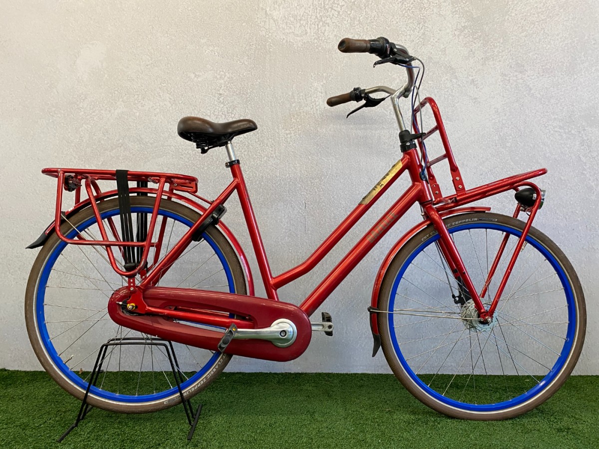 Gazelle Heavy Duty Rood Dames | Jansen 2wielers