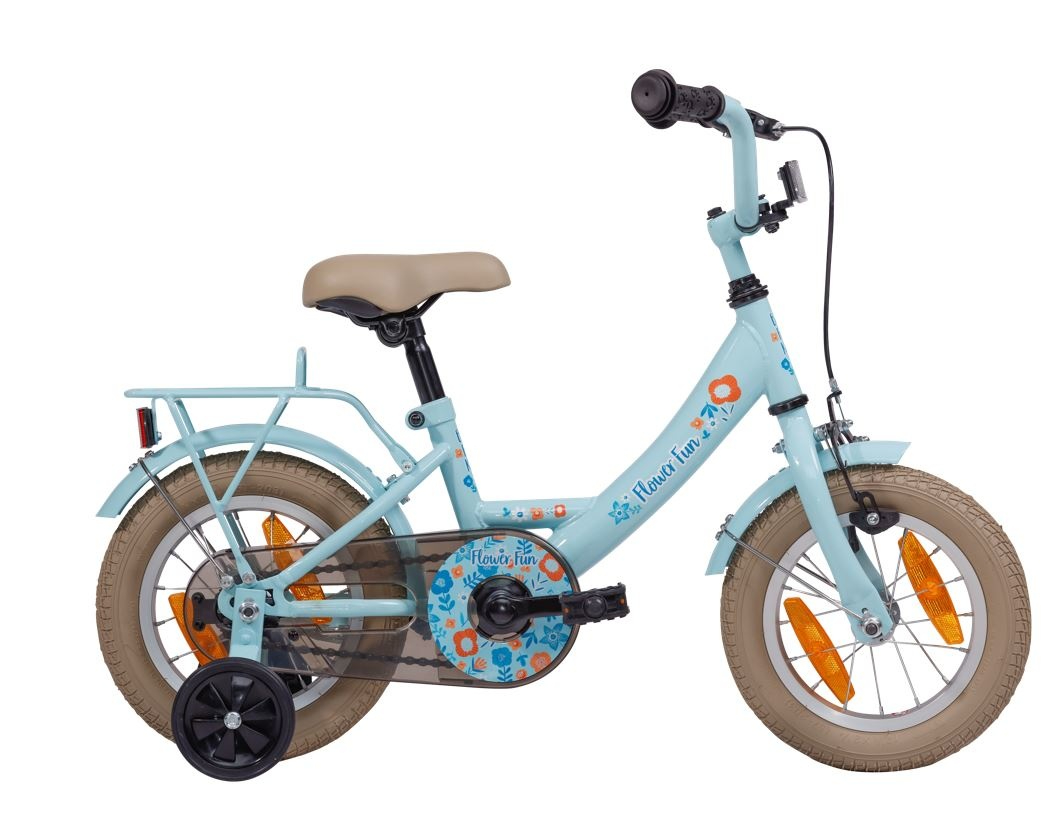 Bike Fun Flower Fun Licht Blauw 12 Meisjes 2022- | Jansen 2wielers