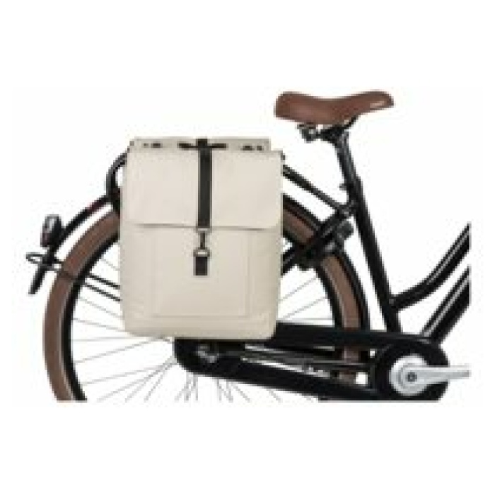 Fastrider Fr jaxx ii dubbele fietstas trend taupe Grijs - Afbeelding 3