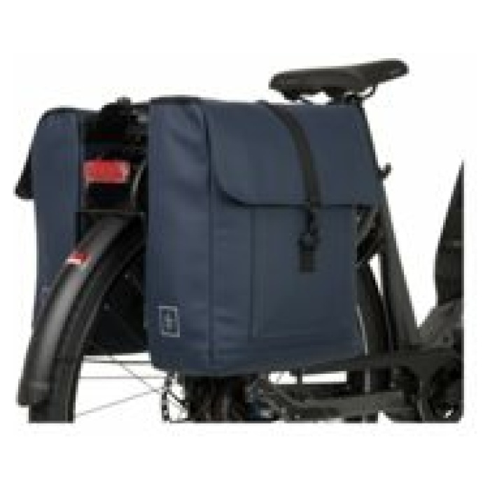 Fastrider dubbele fietstas Jaxx II trend navy Blauw