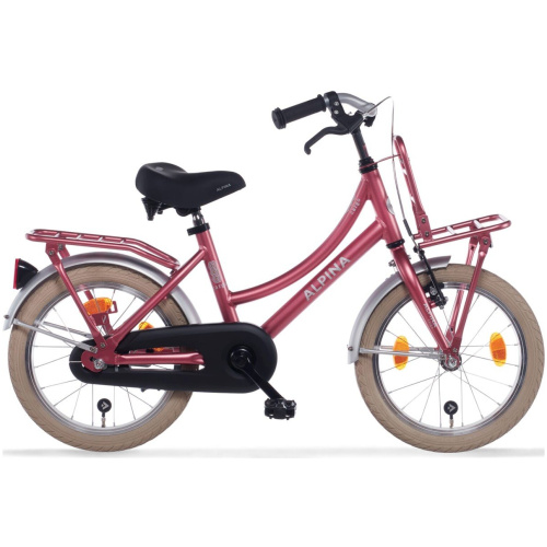 Alpina Cargo 16 inch Berry Red Matt Meisjes 2025