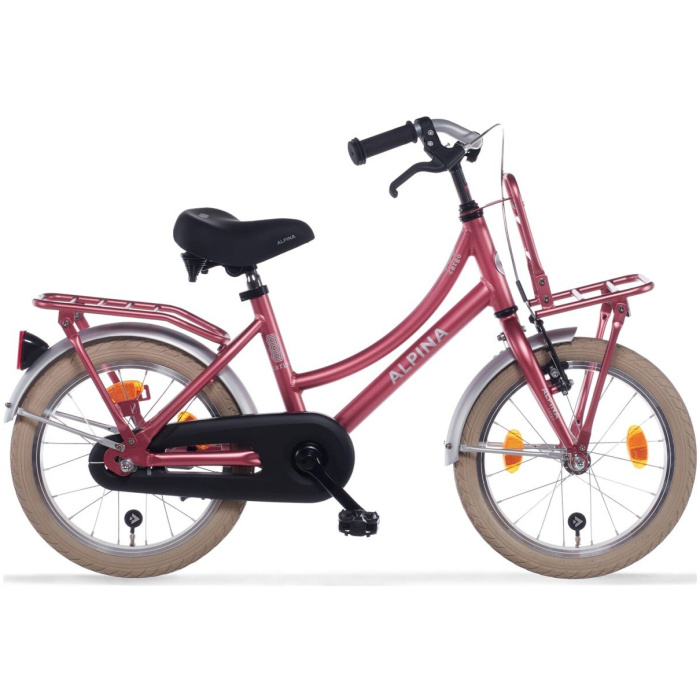 Alpina Cargo 16 inch Berry Red Matt Meisjes 2025