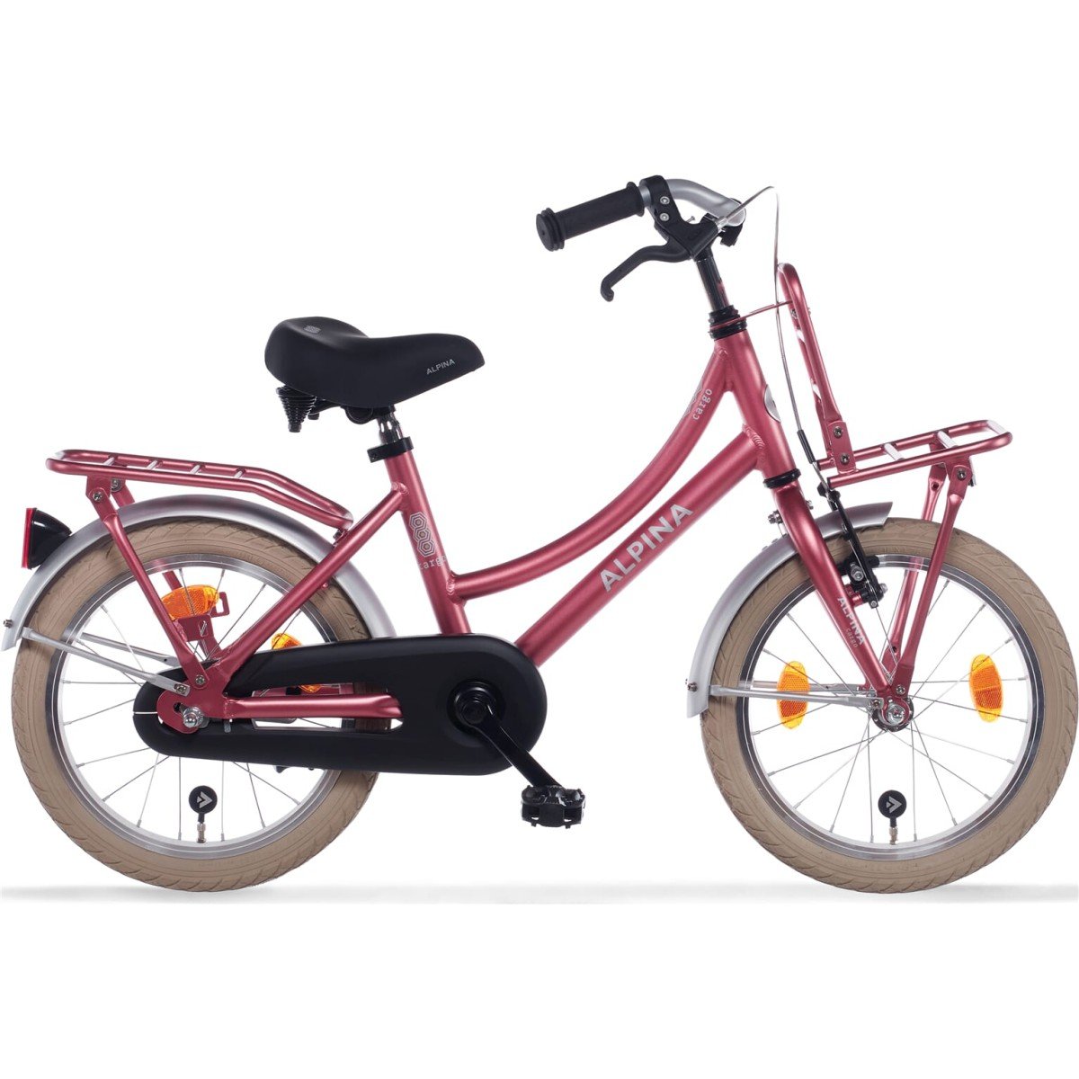 Alpina Cargo 16 inch Berry Red Matt Meisjes 2025