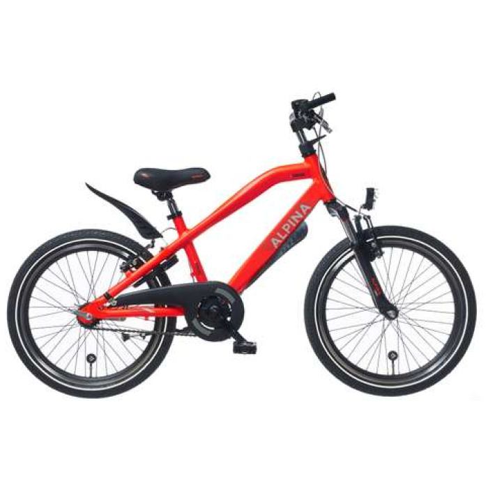 Alpina Trial 20 inch Deep Red Matt Jongens 2024