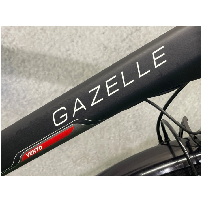 Gazelle Vento 371Wh. Zwart Mat Heren - Afbeelding 3