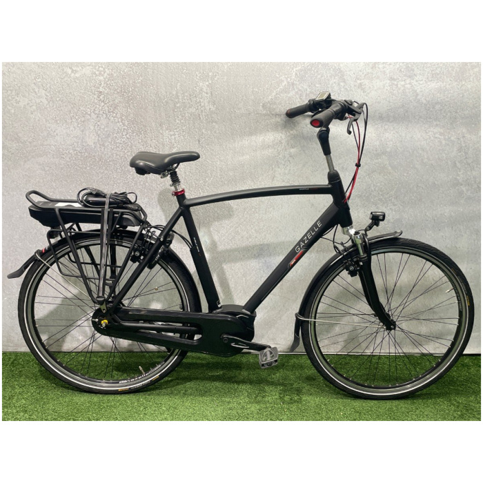 Gazelle Vento 371Wh. Zwart Mat Heren