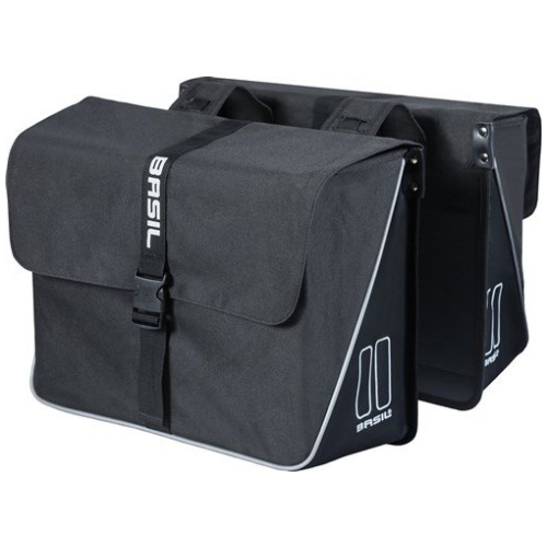 Basil dubb tas Forte/black Black