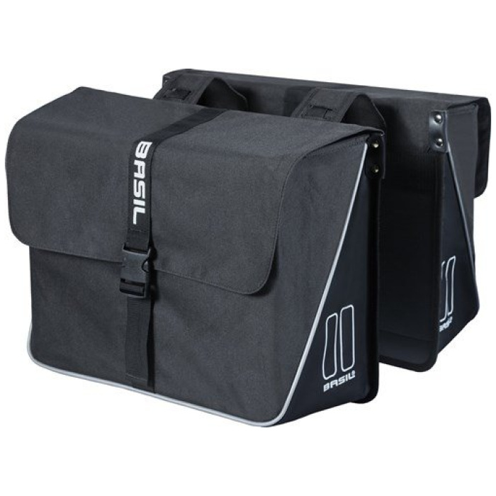 Basil dubb tas Forte/black Black