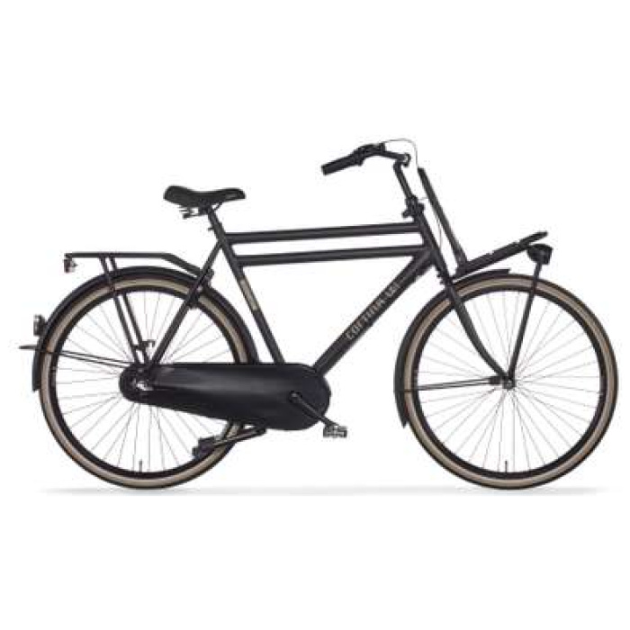 Cortina U4 Transport Jet Black Matt Zwart Heren 2025