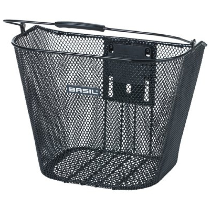 Basil mand Bremen KF + AHead houder Black