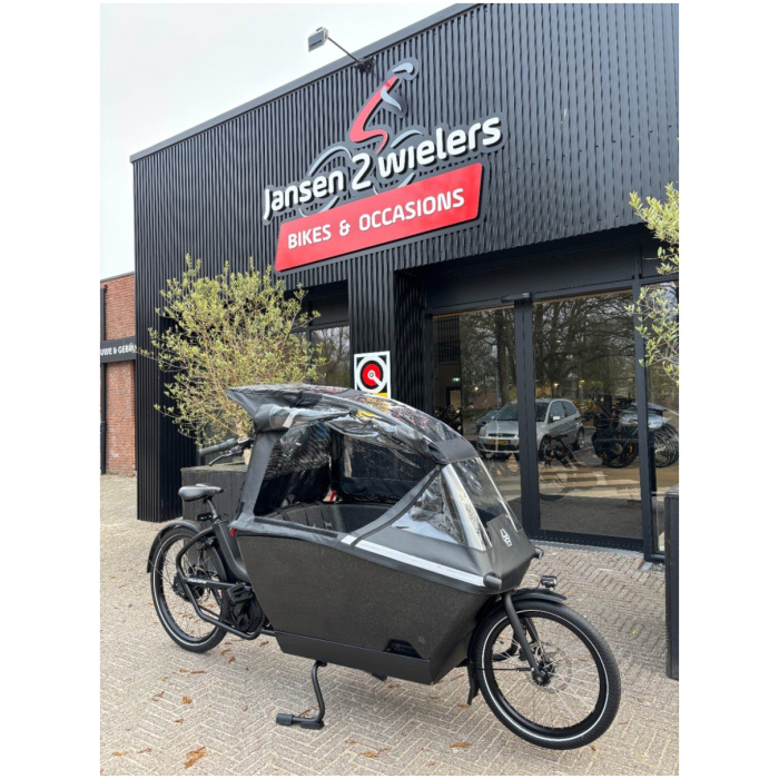 Urban Arrow Family | BTW | 1000Wh | Excl. regenhuif Black Mat 2022 - Afbeelding 2