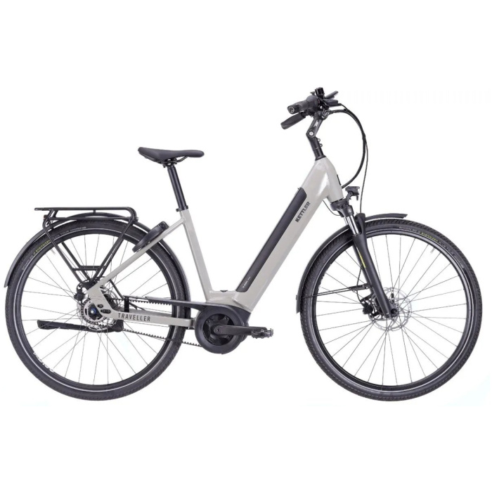 Kettler E-Traveller Gold P5 Belt FL | Intuvia100 | 500Wh Gentlemen´s Grey Shiny Heren 2025