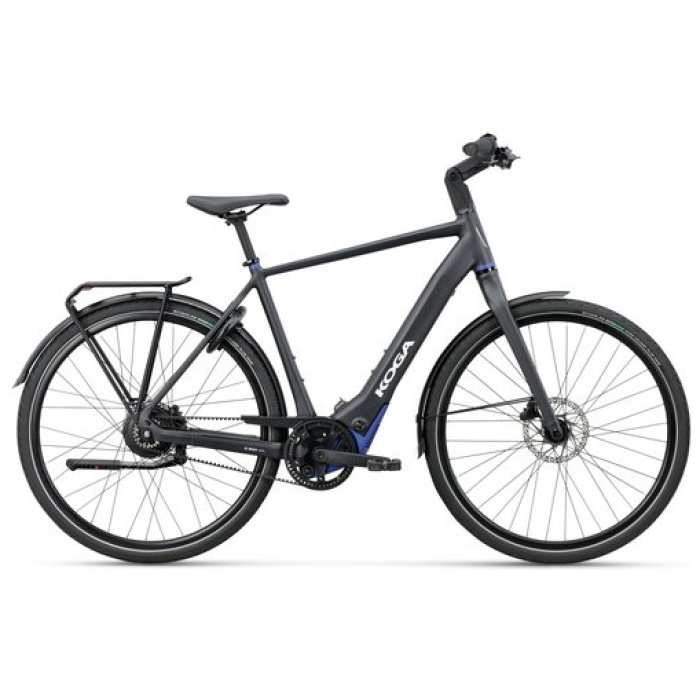 Koga E-F3 6.0 Incl. 400Wh Vulcan Black Matt Heren 2025