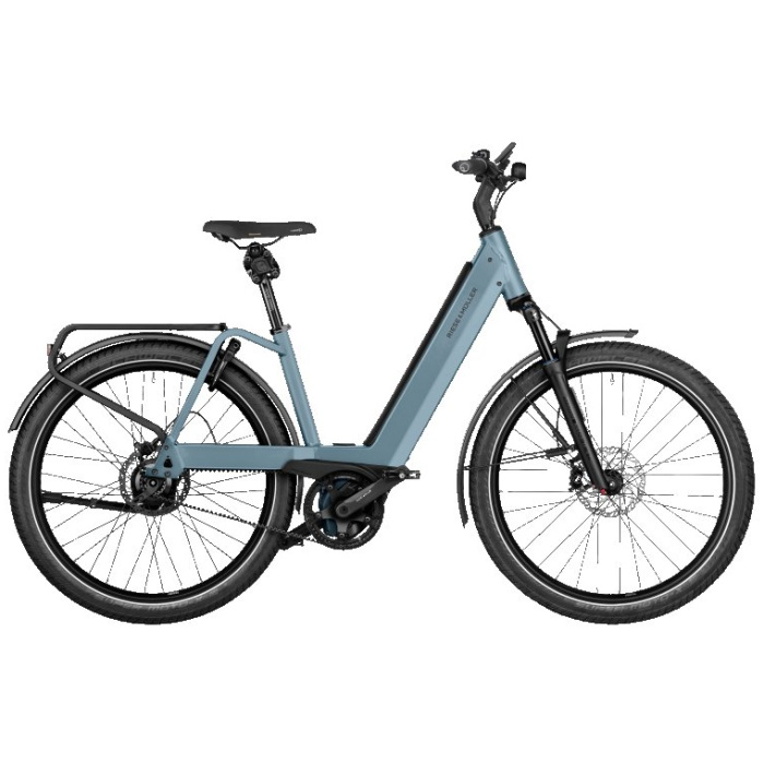 Riese & Muller Nevo4 GT vario | S | Kiox300 | 750Wh Ice Blue Dames 2025