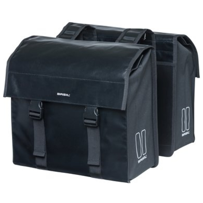 Basil dubbele tas Urban load Black