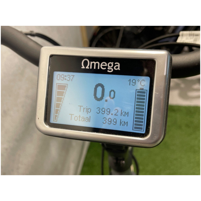 Rih X-Omega 3 (incl. 500Wh accu) Mat Zilverblauw Dames 2023 - Afbeelding 5