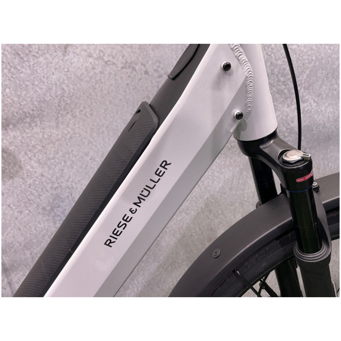 Riese & Muller Nevo3 GT Vario (625Wh / Nyon) Pure White Dames 2021 - Afbeelding 3