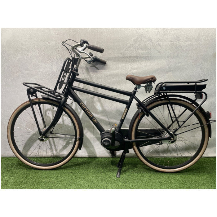 Cortina E-U4 Transport Bosch 400Wh Jet Black Matt Heren 2021 - Afbeelding 3