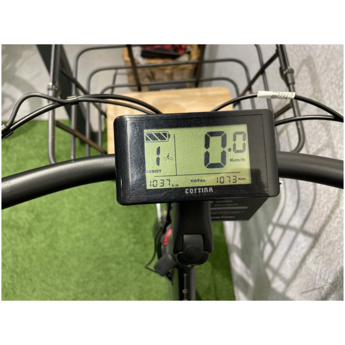 Cortina E-Common 750Wh Jet Black Matt Dames 2020 - Afbeelding 4
