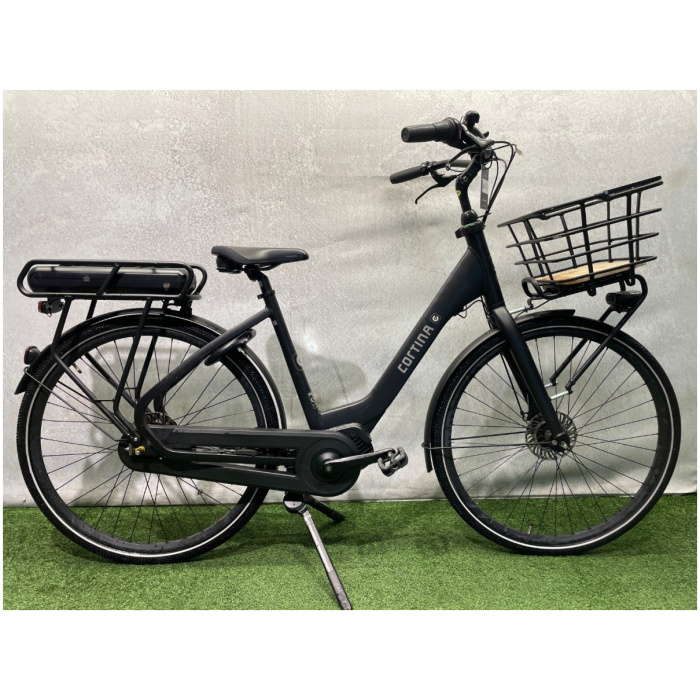Cortina E-Common 750Wh Jet Black Matt Dames 2020