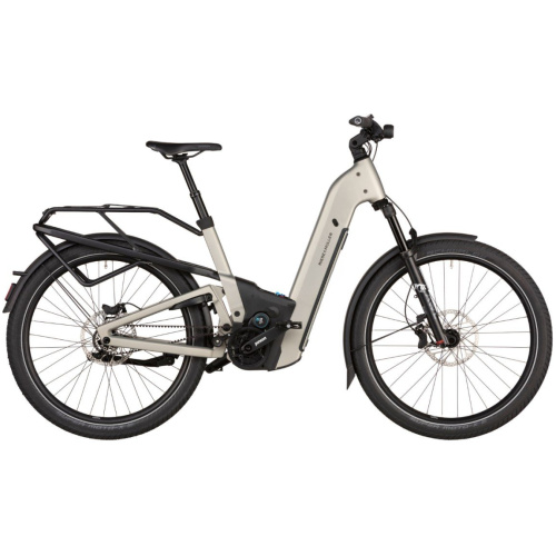Riese & Muller Homage5 GT Pinion | S | 800Wh | Testfiets Warm Silver Dames 2025