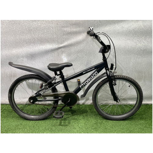 Bike Fun Tornado Cross Black Matt 20 Jongens 2022
