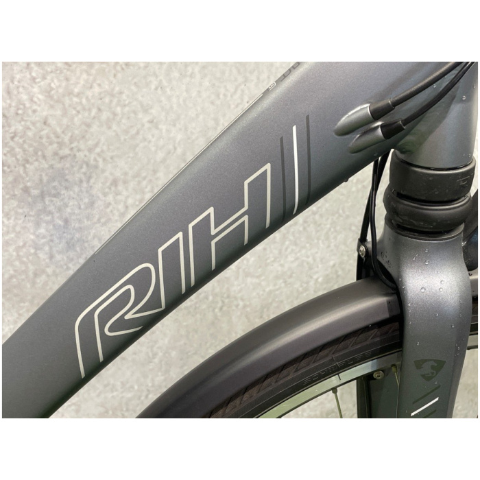 Rih X-Omega 3 (incl. 500Wh accu) Mat Zilverblauw Dames 2022 - Afbeelding 3