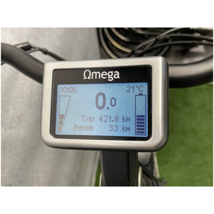 Rih X-Omega 3 500Wh Mat Zilverblauw Dames 2021 - Afbeelding 5