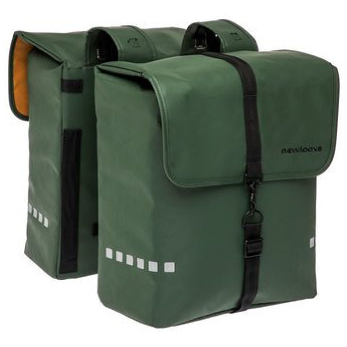 New Looxs NL Fietstas dubbel Odense Green - Afbeelding 3