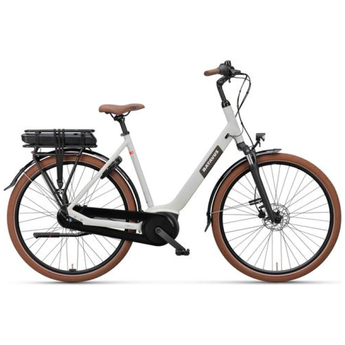 Batavus Altura E-Go N7 Lichtgrijs Mat Dames 2025
