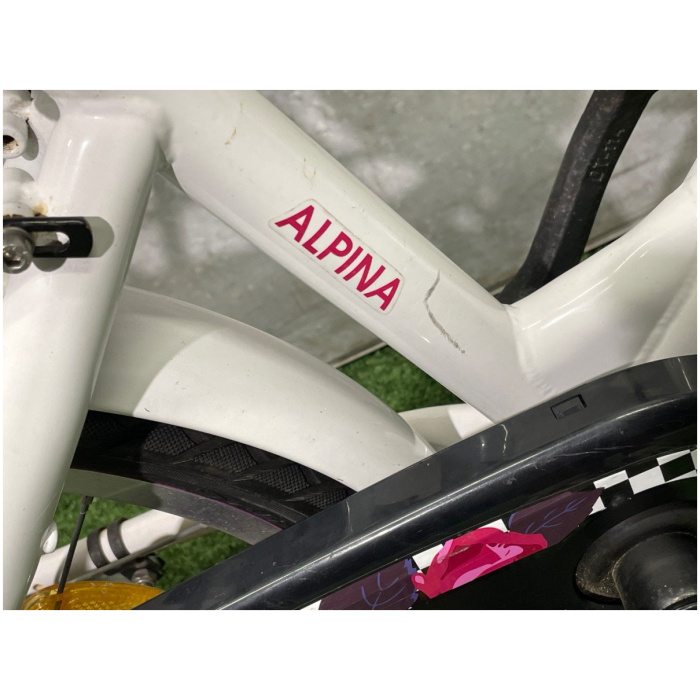 Alpina Girlpower 16 inch -Technisch- Wit Meisjes - Afbeelding 2