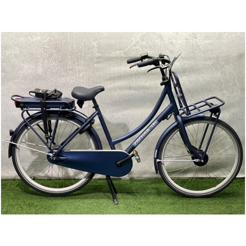 Cortina E-U4 Transport - Nieuw 500Wh!- Polish Blue Matt Dames 2023