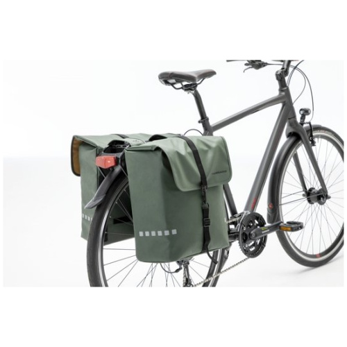 New Looxs NL Fietstas dubbel Odense Green