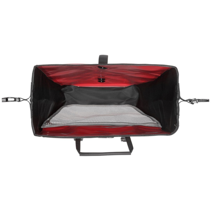 Ortlieb Tas achter back roller classic f5302 red-black ql2 Zwart - Afbeelding 3