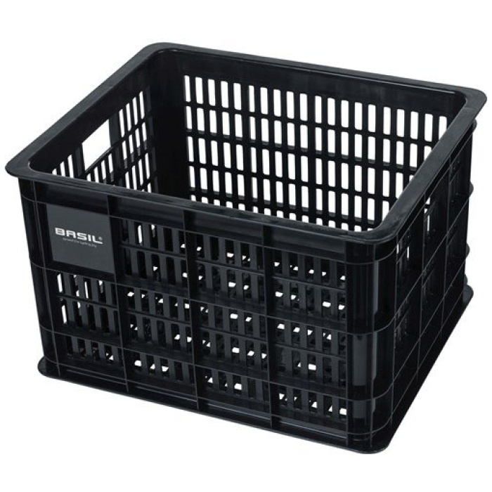 Basil Fietskrat 29.5L (recycled) Zwart - Afbeelding 3