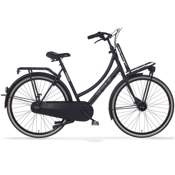Cortina U4 Transport Jet Black Matt Zw/kh Dames 2025