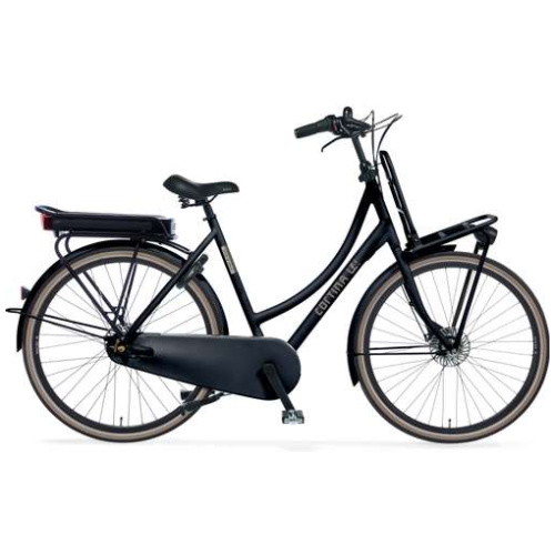Cortina E-U4 Transport Jet Black Matt Zw/kh Dames 2025