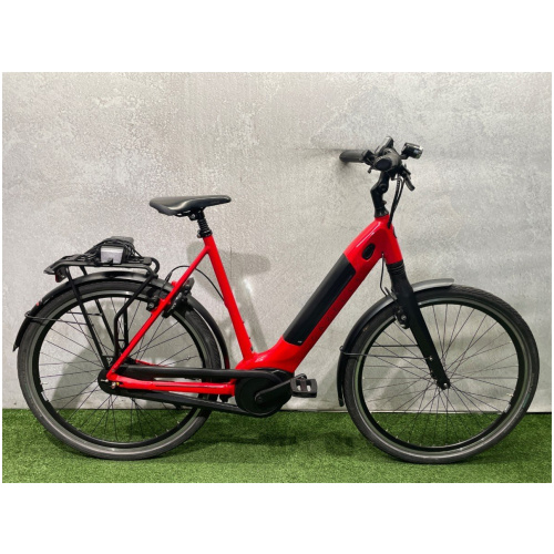 Gazelle Ultimate C8+ HMB 500Wh Champion Red Dames 2020