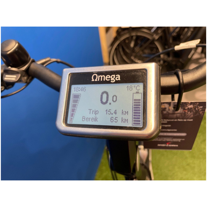 Rih X-Omega 500Wh Mat Zilverblauw Dames 2020 - Afbeelding 5