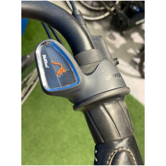 Rih X-Omega 500Wh Mat Zilverblauw Dames 2020 - Afbeelding 6