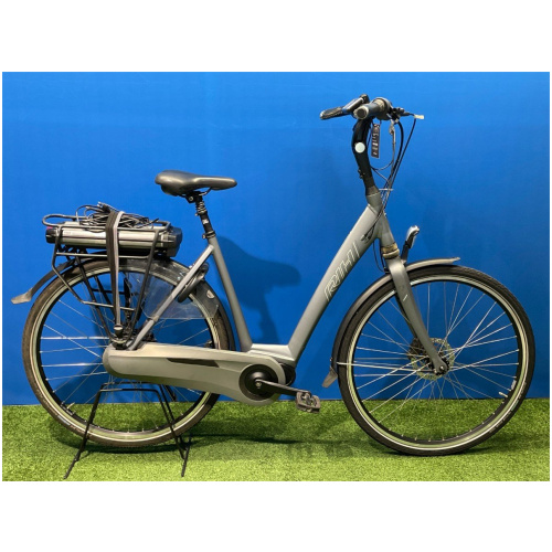 Rih X-Omega 500Wh Mat Zilverblauw Dames 2020