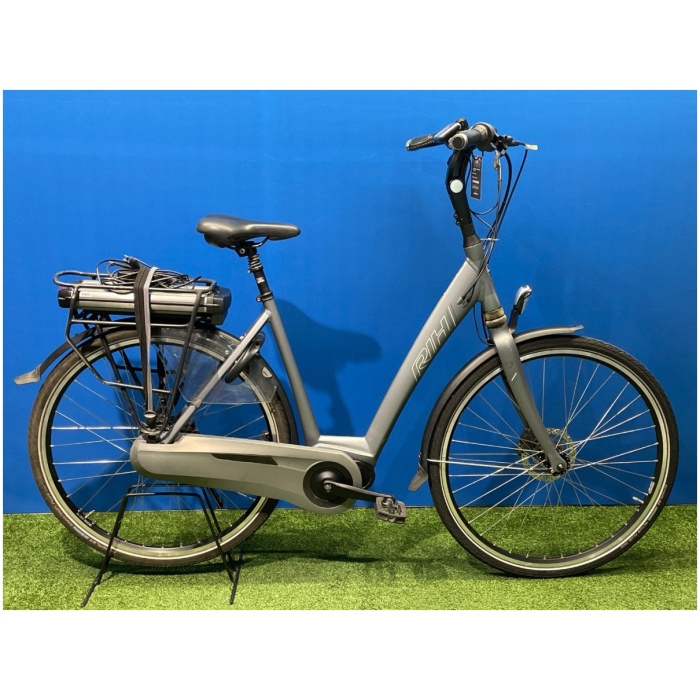 Rih X-Omega 500Wh Mat Zilverblauw Dames 2020