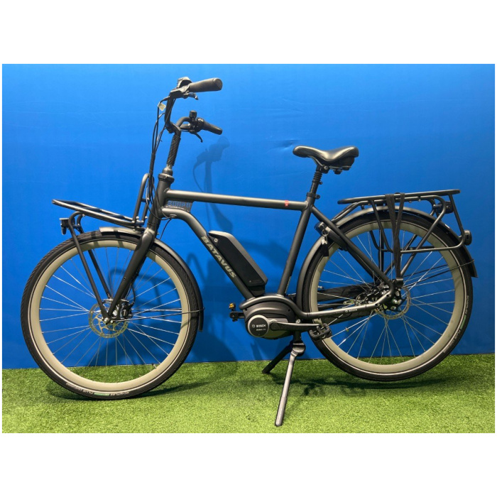 Batavus Quip E-go Extra Cargo Zwart Mat Heren 2020 - Afbeelding 3