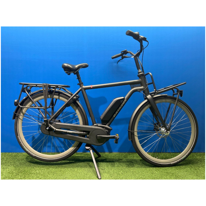 Batavus Quip E-go Extra Cargo Zwart Mat Heren 2020