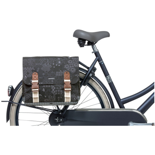 Basil dubb tas Boheme Charcoal