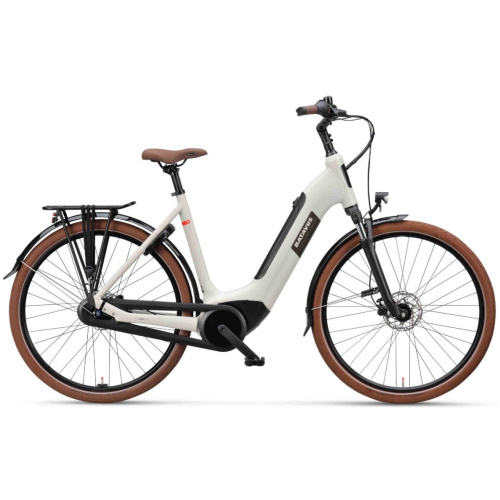 Batavus Altura E-Go Power Pro incl. 500Wh Lichtgrijs Mat Dames 2025