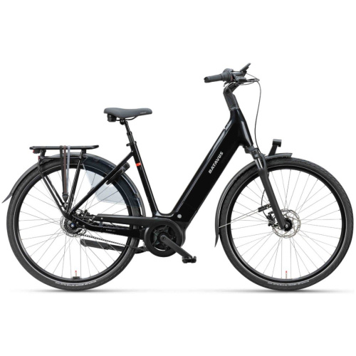 Batavus Finez E-Go Power Exclusiv Zwart Glans Dames 2024