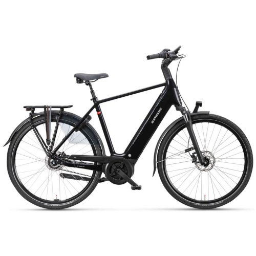 Batavus Finez E-Go Power Exclusiv Zwart Glans Heren 2024